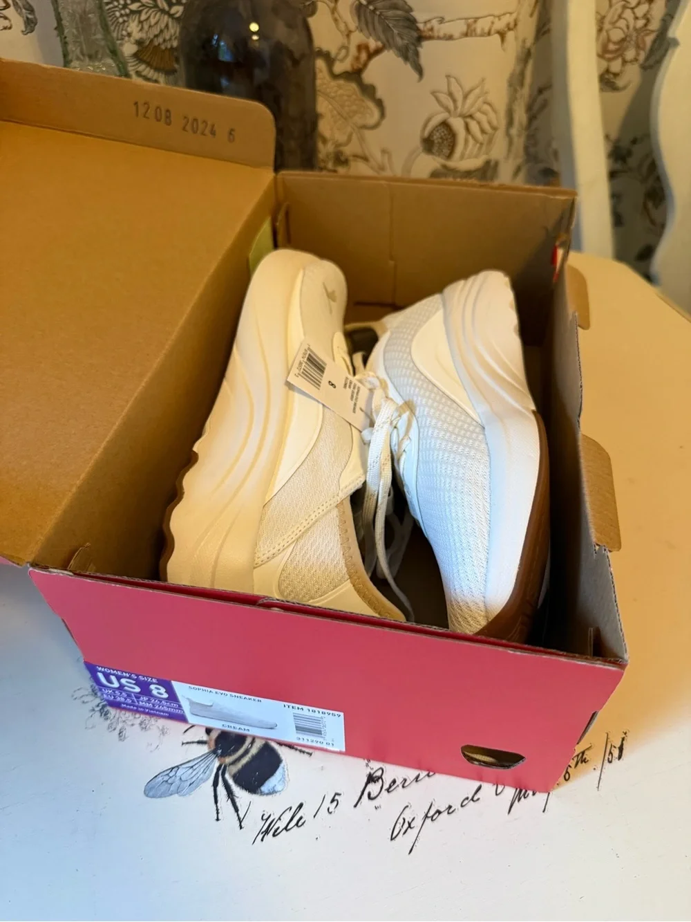 Puma Women's Sophia Evo Cream Sneaker